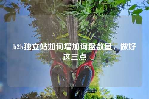 b2b独立站如何增加询盘数量，做好这三点